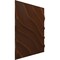 Ekena Millwork 19 5/8in. W x 19 5/8in. H Modern Wave EnduraWall Decorative 3D Wall Panel Covers 2.67 Sq. Ft. WP20X20MWDRU - alternate 3